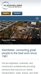 Mobile Screenshot of kleinfelder.com
